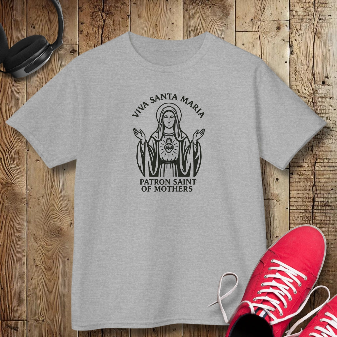 Viva Santa Maria St Mary La Madonna Kids Tee