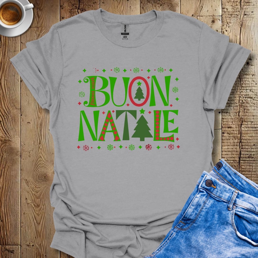 Decorative Buon Natale T-shirt