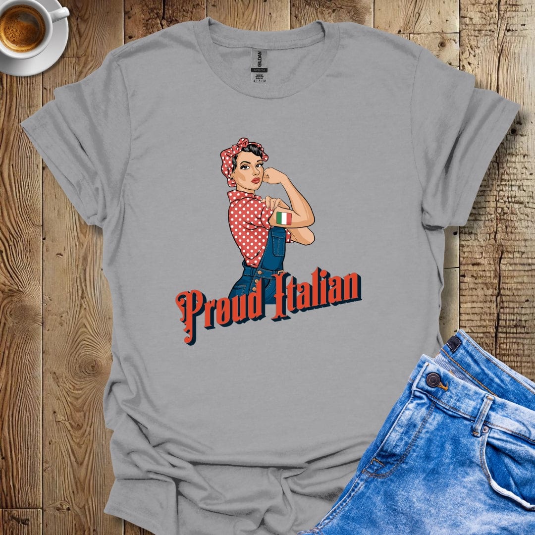 Proud Italian Girl Rosie Style T-Shirt