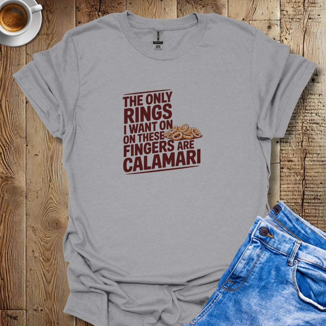 Calamari Rings Squid T-shirt