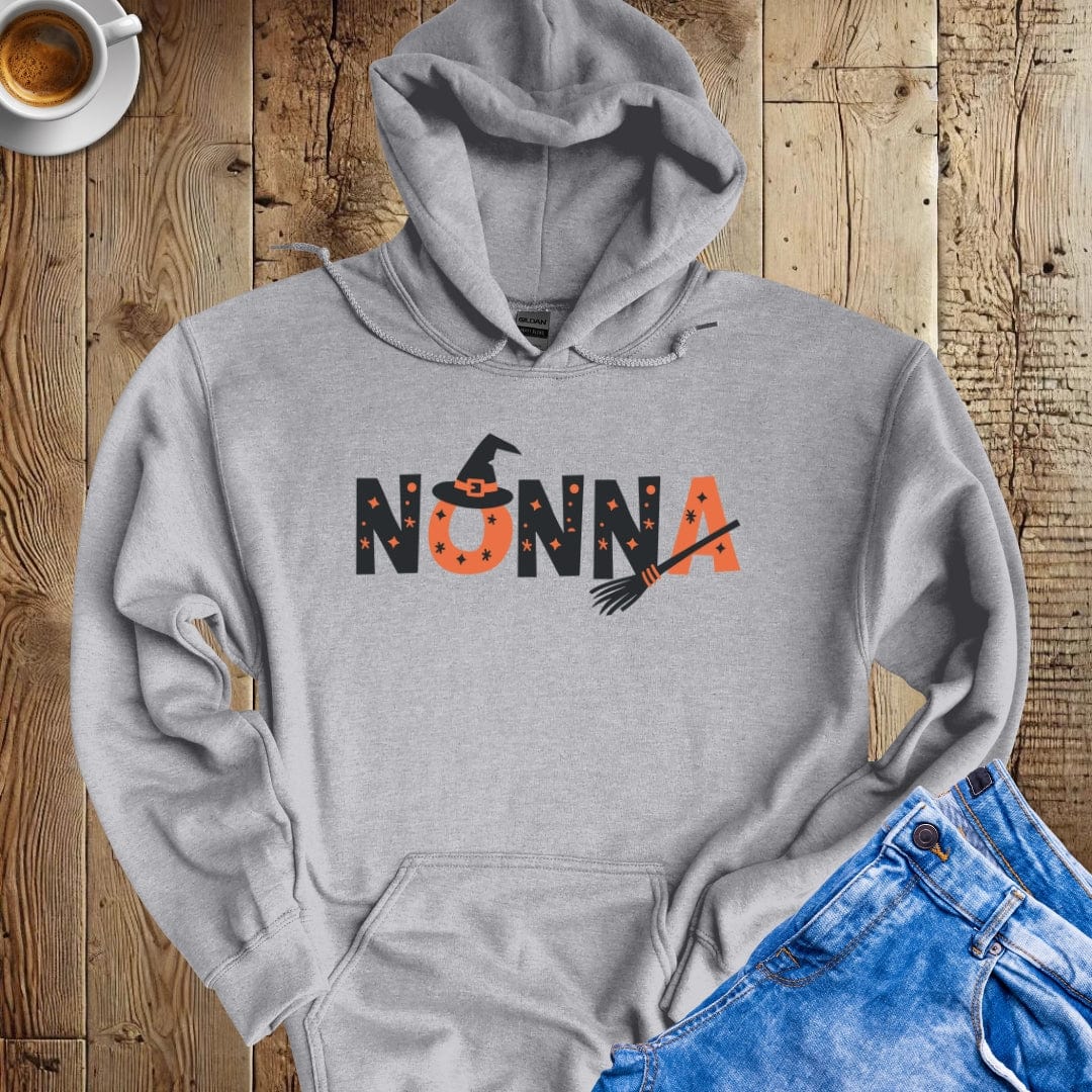 Nonna Witch Halloween Hoodie Sweatshirt