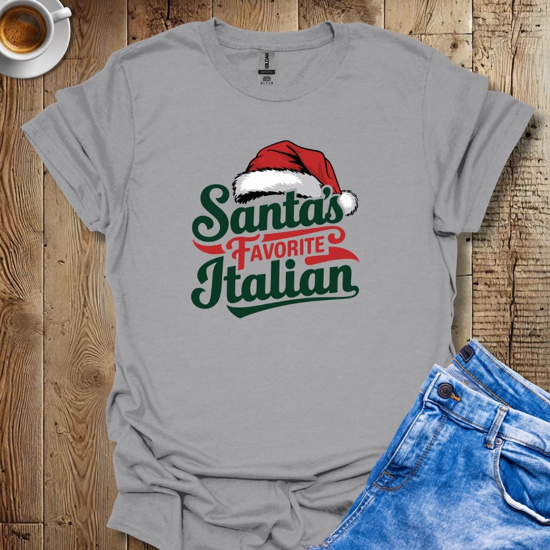 Santa's Favorite Italian T-Shirt