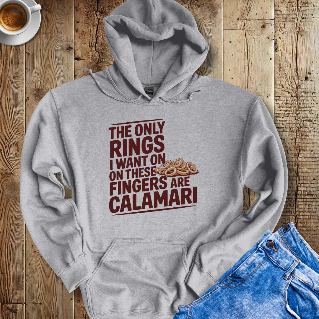 Calamari Rings Squid Hoodie Sweatshirt