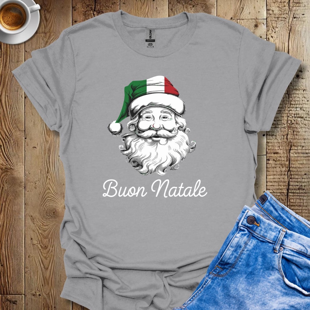 Buon Natale Santa Italian Christmas T-shirt