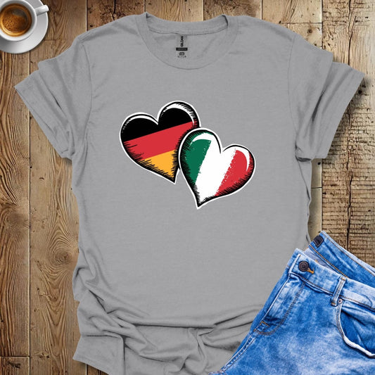 Half German Half Italian T-shirt