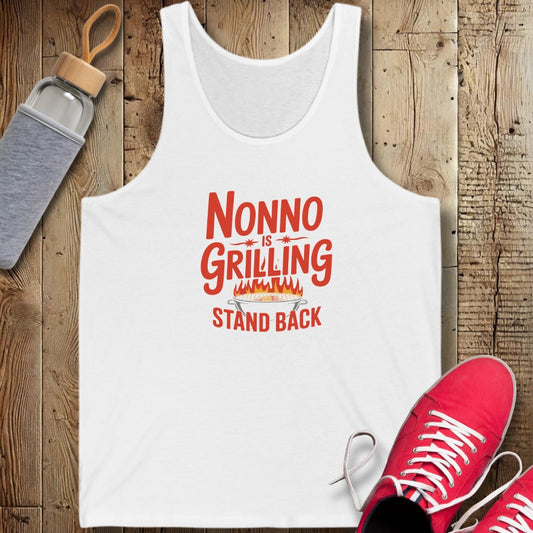 Nonno is Grilling Unisex Jersey Tank