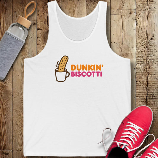 Dunkin' Biscotti Unisex Jersey Tank