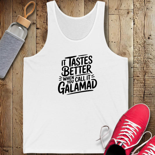 It Tastes Better Galamad Calamari Squid Unisex Jersey Tank