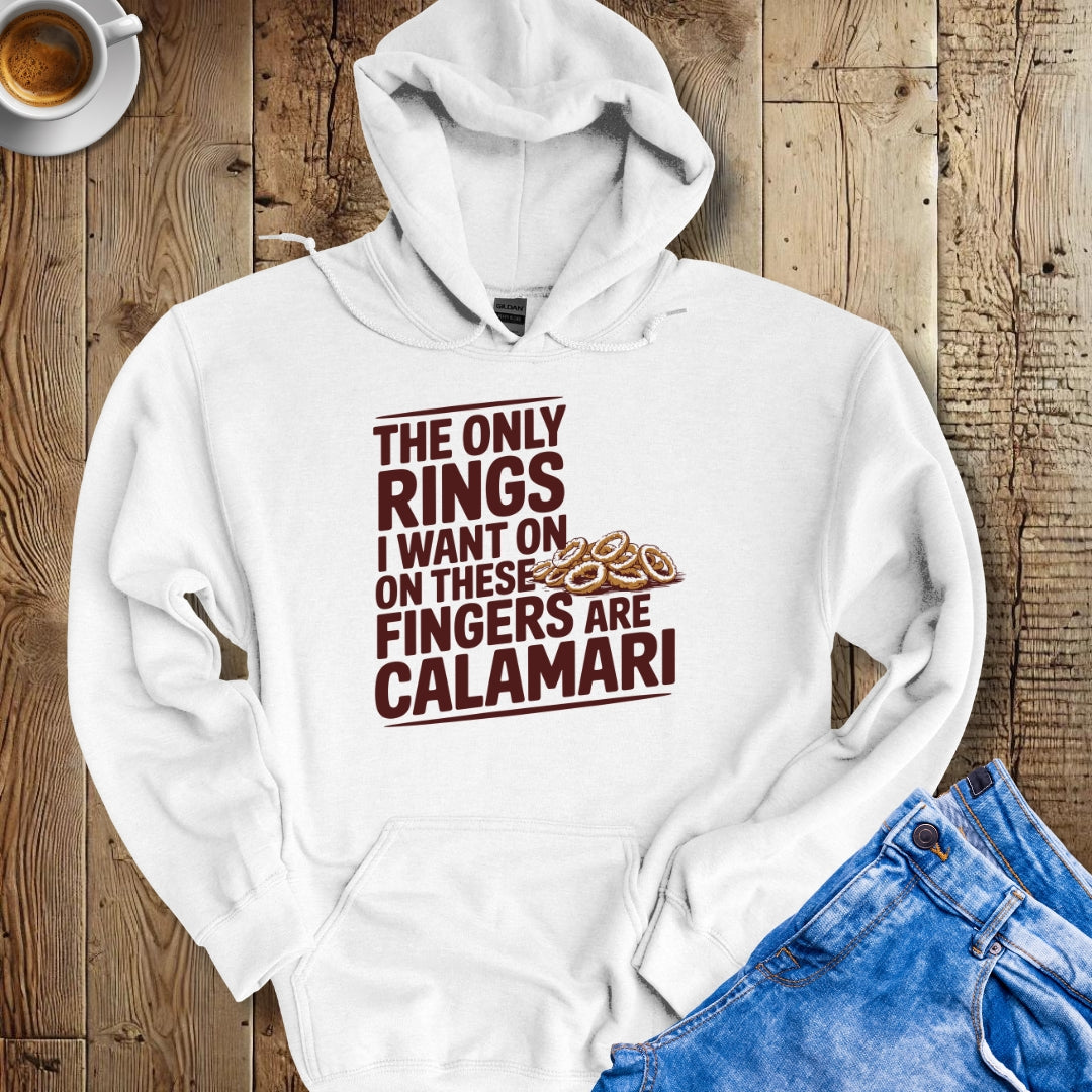 Calamari Rings Squid Hoodie Sweatshirt