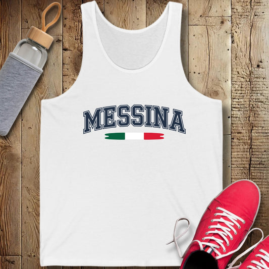 Varsity Messina Unisex Jersey Tank