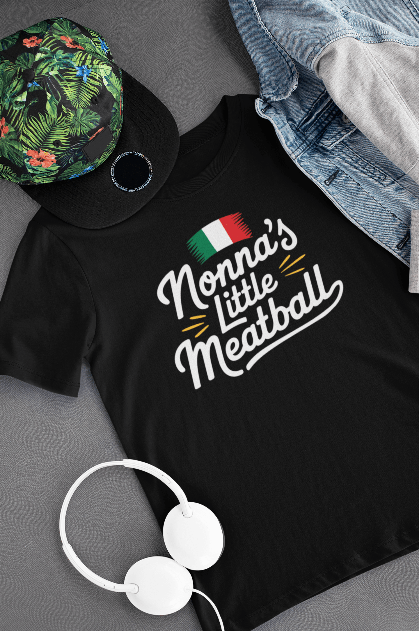 Nonna's Little Meatball  Kids Tee