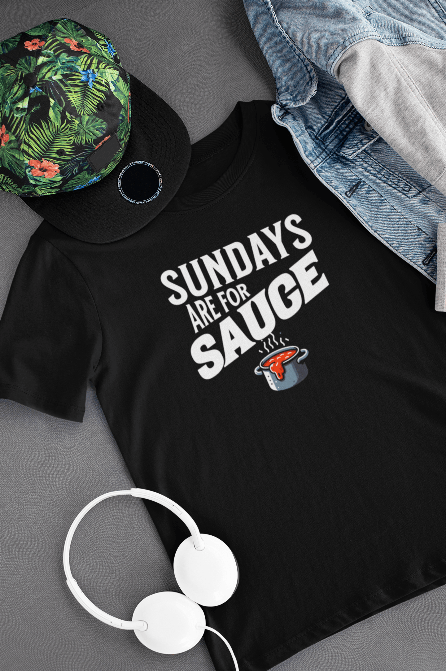 Sundays Are For Sauce Kids Tee