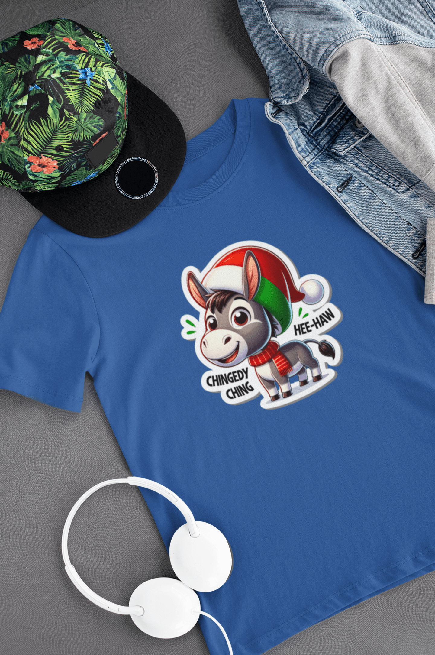 Christmas Dominick the Donkey Kids Tee - Fun Holiday Shirt