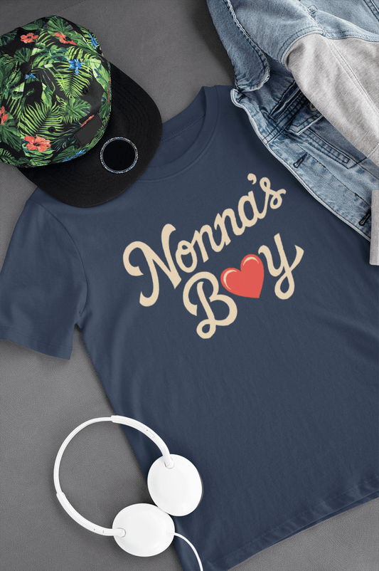 Nonna's Boy Valentine Kids Tee