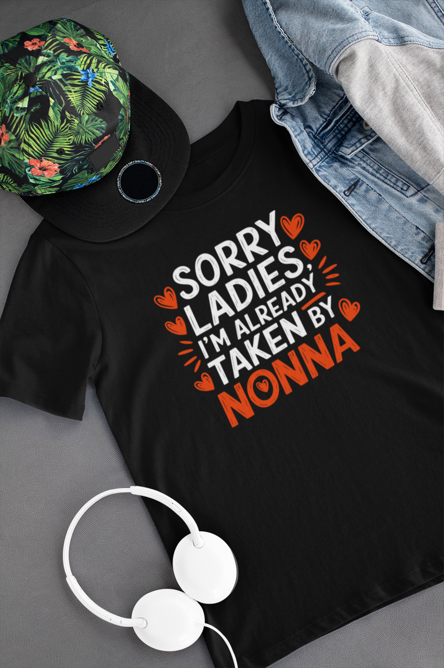 Sorry Ladies I'm Already Taken By Nonna Valentine Kids Tee