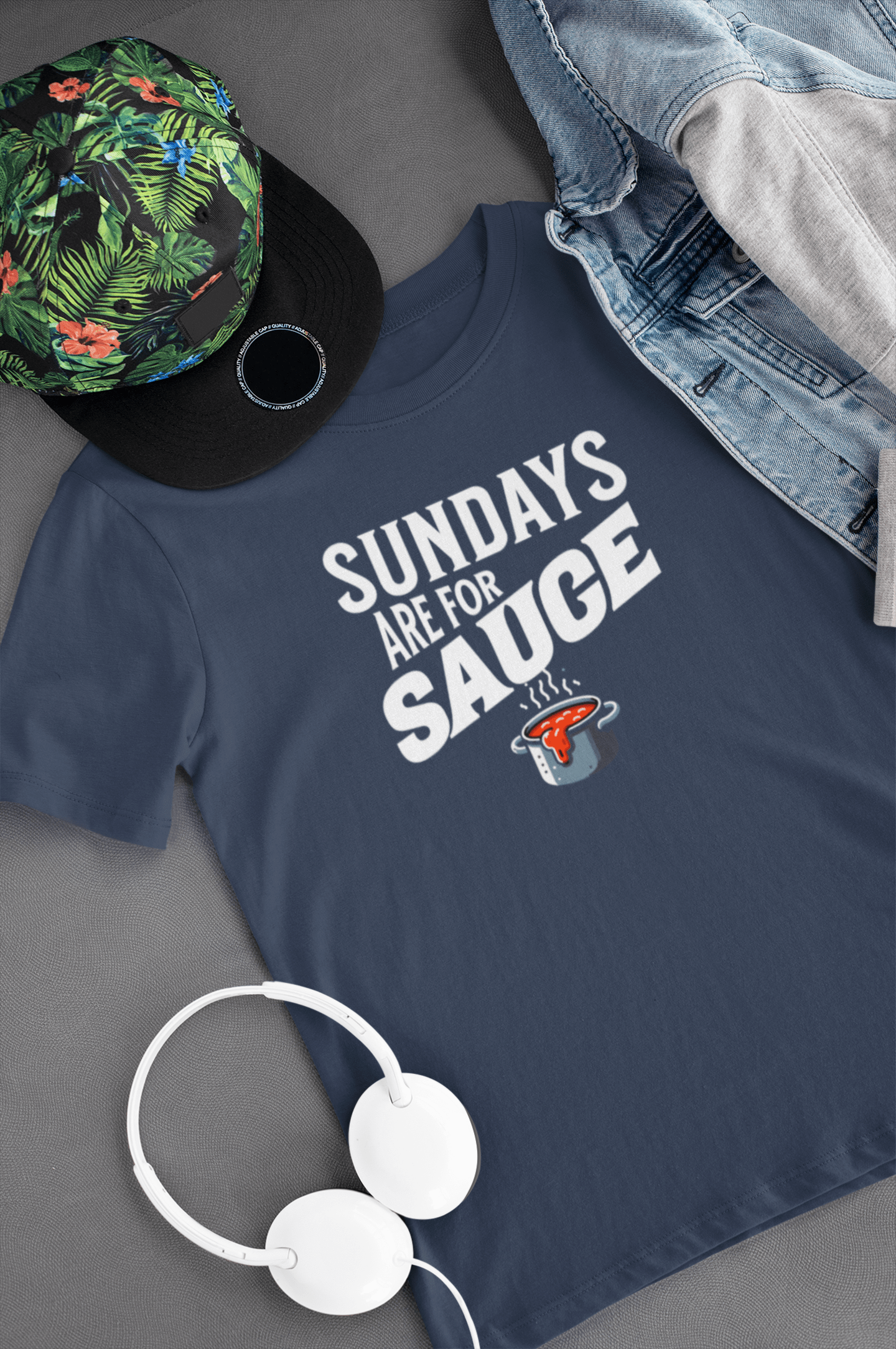 Sundays Are For Sauce Kids Tee