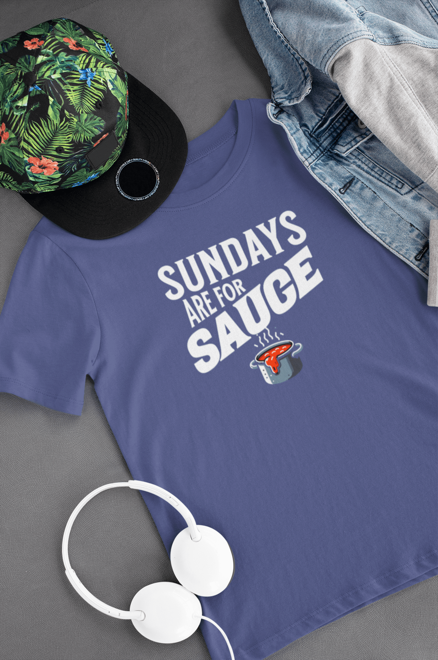 Sundays Are For Sauce Kids Tee